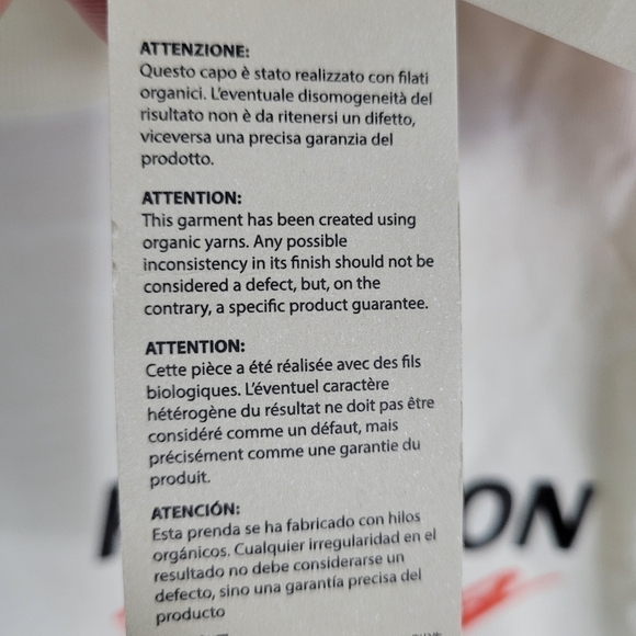 NWT Heron Preston HP Preston Racing Organic Cotton T-Shirt Off-White Size Small - Picture 12 of 14